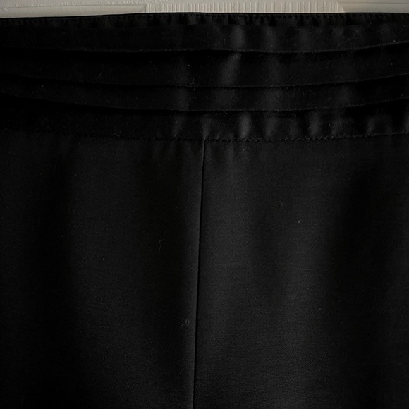 Banana Republic Ryan Tuxedo Pants Trousers in Black (size 8) - Picture 2 of 11